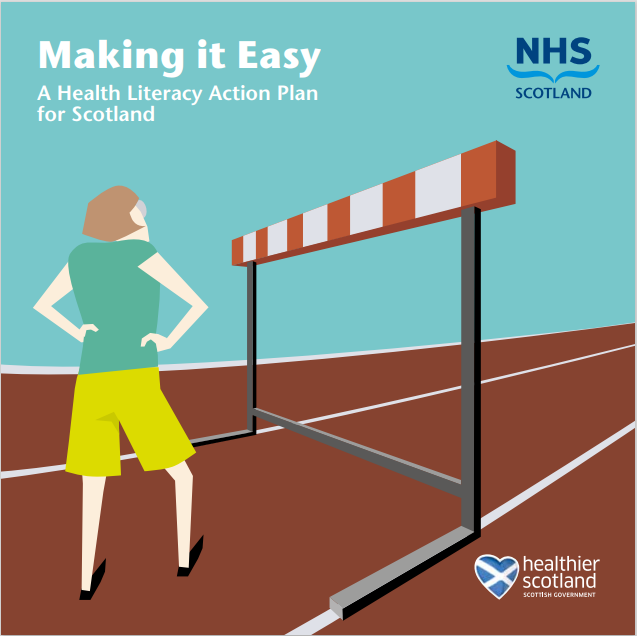 A quote from the Scottish Government Making it Easy action plan which says