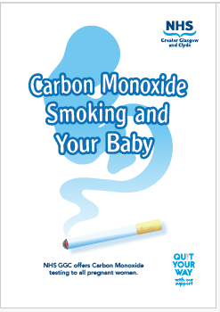 Carbon monoxide leaflet - picture of cover