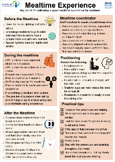 Mealtime experience poster version 2